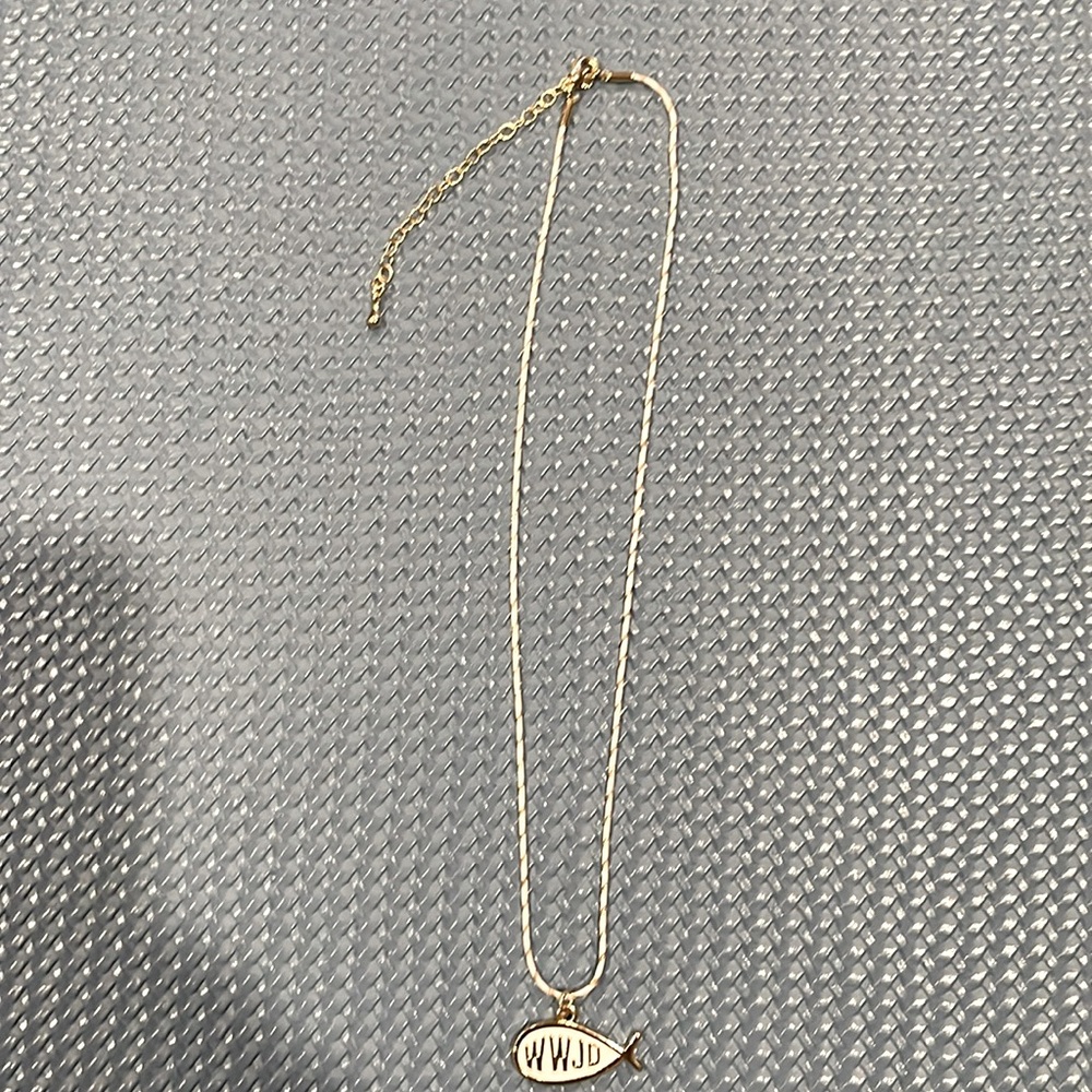 📖 Handmade WWJD Necklace 📖